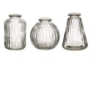 Set de 3 Vases - Transparent
