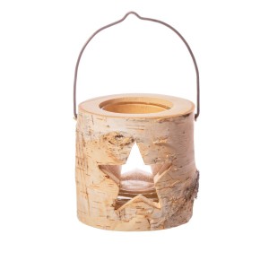 Photophore Etoile (9 cm) - Bois