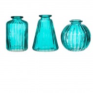 Set de 3 Vases - Turquoise