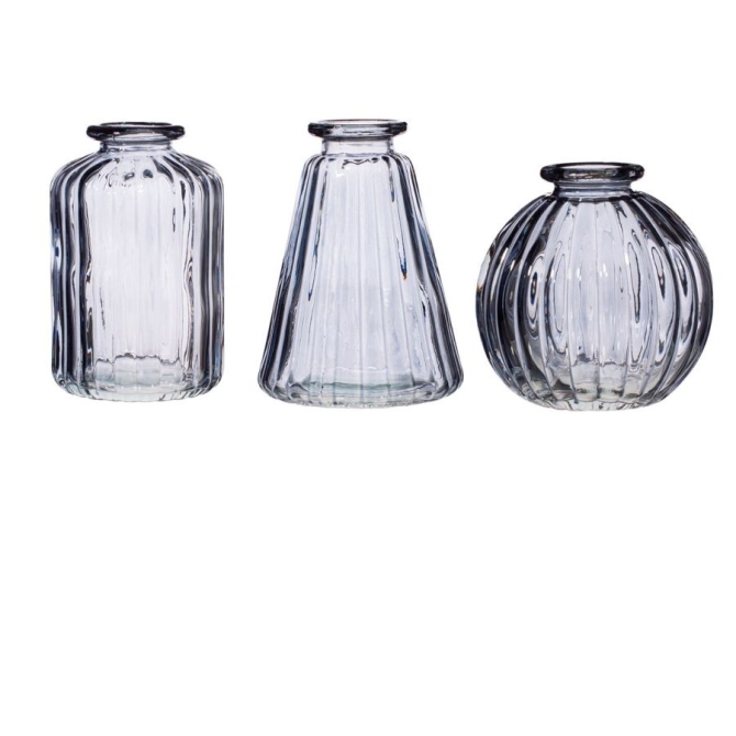 Set de 3 Vases - Gris 