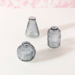 Set de 3 Vases - Gris. n2