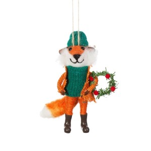 Suspension Renard (15 cm) - Feutrine