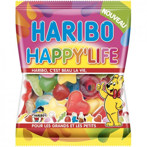 Happy Life Haribo - Sachet 120g 