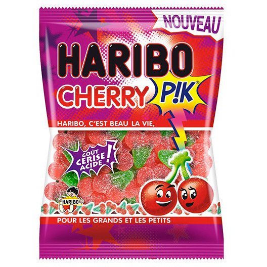Cherry Pik Haribo - Sachet 120g 