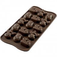 Moule Easy Choc 15 Chocolats Choco Winter 3D - Silicone