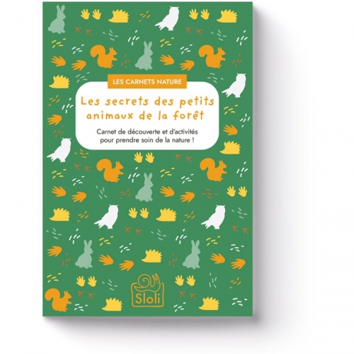 Carnet "Les secrets des Petits Animaux de la Fort" 