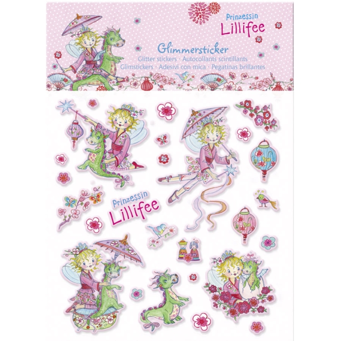 Stickers scintillants Princesse Lillife 