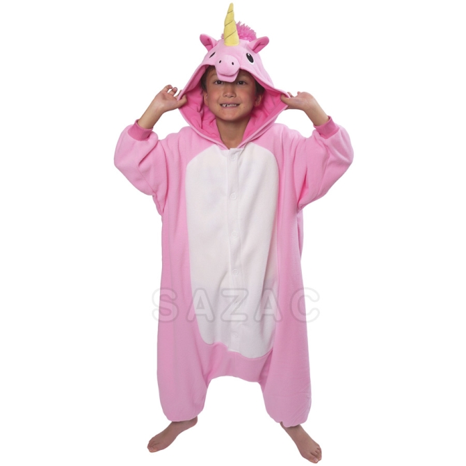 Kigurumi Licorne Rose Enfant 