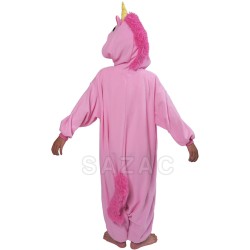 Kigurumi Licorne Rose Enfant Taille 3-5 ans. n2