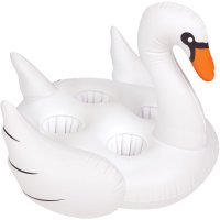 Porte Gobelets Gonflable Cygne