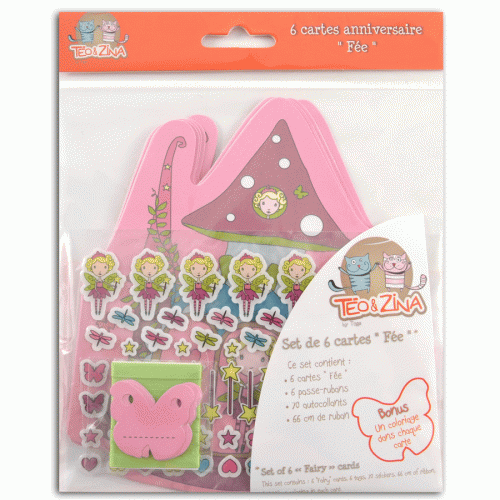 6 Cartes Fee A Personnaliser Pour L Anniversaire De Votre Enfant Annikids
