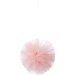 3 Décorations Pompons Tulle Love Pink (25 cm). n°4