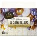 30 Ballons Or, Argent, Blanc lams et rubans. n2