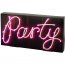 Dco Lumineuse Party (40 cm) - LED et Carton