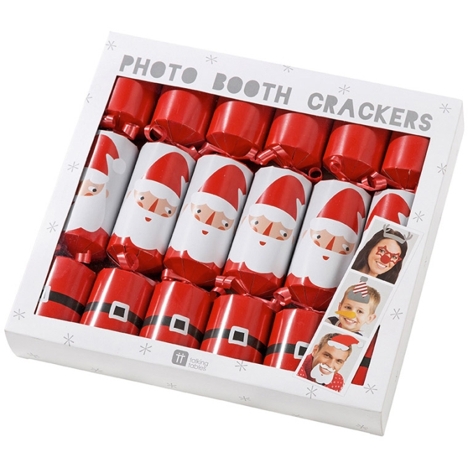 6 Crackers Pre Nol Photo Booth (25 cm) 