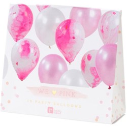 12 Ballons Love Pink. n5