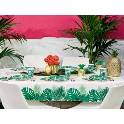 8 Assiettes Tropique Jungle. n6