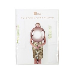 Ballon Orbz Rose Gold. n2