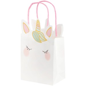 6 Sacs Cadeaux - Licorne Pastel