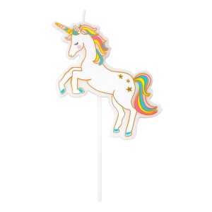 Bougie Licorne Pastel