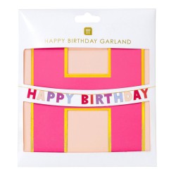 Guirlande Happy Birthday Roses. n2