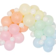 Kit Arche de 60 Ballons Pastel