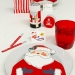 16 Serviettes + 16 Marque-Places Pre Nol. n2
