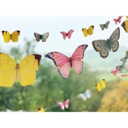 Guirlande Fe et Mini Papillons 3D. n3