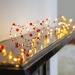Guirlande LED Baies - Rouge. n2