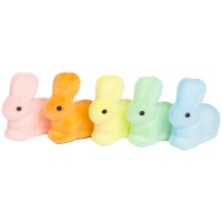 5 Dcorations Petits Lapins de Pques - Pastel