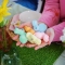 5 Décorations Petits Lapins de Pâques - Pastel images:#4