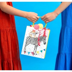8 Pochettes Cadeaux Safari Animal Party. n2