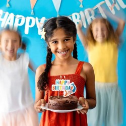 1 Bougie Sirène Party. n°2