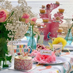 Prsentoir  Cupcakes Sirne Party. n3