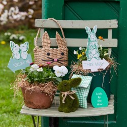 Panier Lapin Spring Bunny - En Papier Recycl. n1