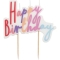 Bougie Happy Birthday Pastel (10 cm) images:#0