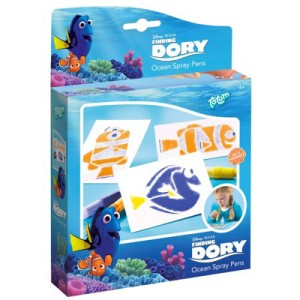 Kit Cratif Pochoirs et stylos Spray - Dory