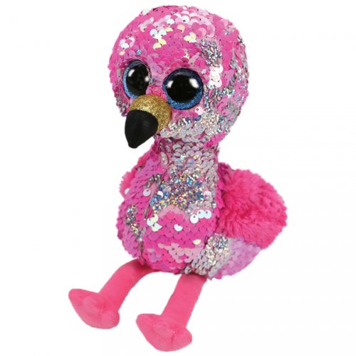 Peluche Flippables Small - Pinky Le Flamant Rose 