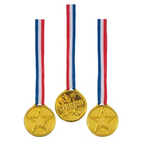 5 médailles d'Or Winner tricolore