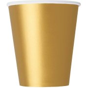 8 Gobelets Or