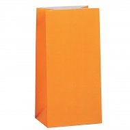 12 Sacs papier Orange
