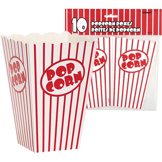 10 Botes  Popcorn 