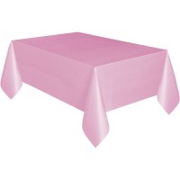 Nappe Unie Rose Ple - Plastique