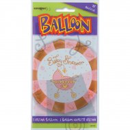 Ballon Hélium Baby Shower fille