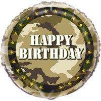Ballon � Plat Camouflage