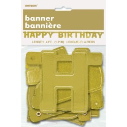 Bannire Happy Birthday Or. n1