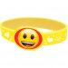 4 Bracelets Emoji Smiley Silicone. n°3