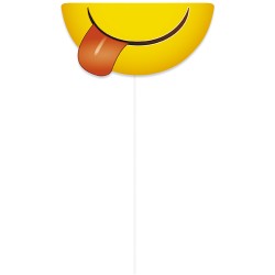Kit 8 Photo Booth Emoji Smiley. n4