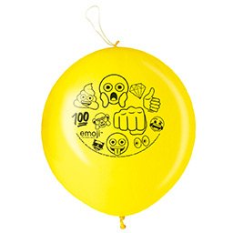 2 Ballons Punchball Emoji Smiley 