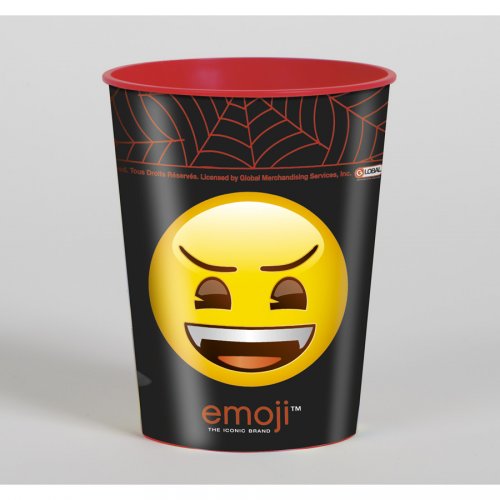 1 Gobelet Emoji Halloween (30 cl) - Plastique 